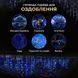 Вулична гірлянда бахрома 50 (м) 1500 led світлодіодів зовнішня синя чорний дріт 50MBBL фото 8