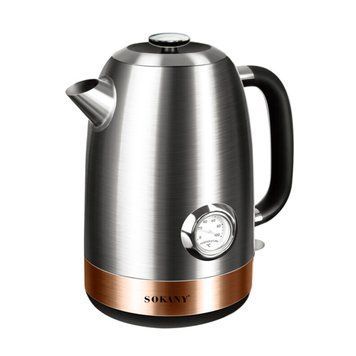 Електрочайник Sokany SK1031SS з термометром 1.7 л SK1031SS фото