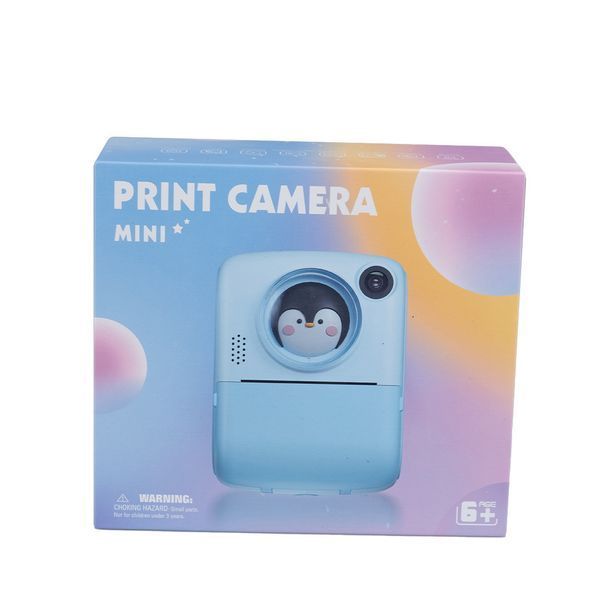 Фотоапарат дитячий акумуляторний Yimi Print Camera Mini Full HD Рожевий YX17P YX17P фото
