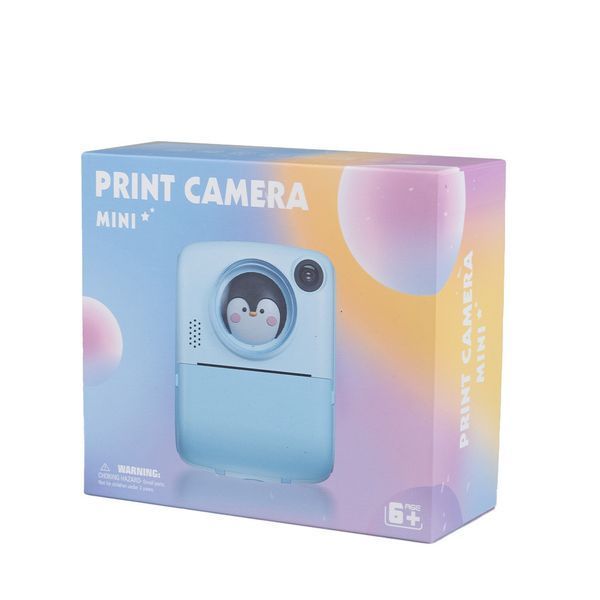 Фотоапарат дитячий акумуляторний Yimi Print Camera Mini Full HD Рожевий YX17P YX17P фото