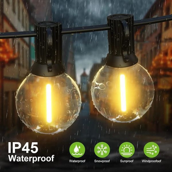 Світлодіодна гірлянда 10 метрів, 25 LED, статичний режим, живлення 220В Mak716 фото