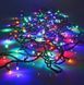 Светодиодная Гирлянда нить 101 led RGB разноцветная (черный провод) 9 м sa0.95*5432174 фото 2
