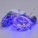 Світлодіодна 3x2м гірлянда-штора Роса 200 LED, синя 173302BL фото 2