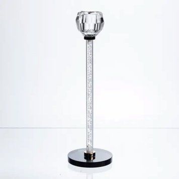 Подсвечник стеклянный Crystal Pillar 27 см на круглой основе HP-7-25 HP-7-25 фото