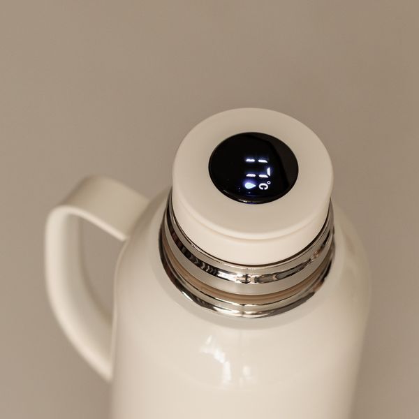 Термос Vacuum с датчиком температуры на 820 мл белый HP-14-55W HP-14-55W фото