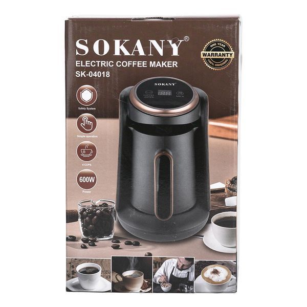 Кофеварка электрическая 600 (мл) для дома и офиса Sokany SK-04018 SK-04018 фото