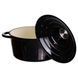 Каструля чавунна емальована 4 л, чорний Yiwu HP-FLG-1 BLACK HP-FLG-1 BLACK фото 3