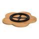 Менажниця порцелянова на підставці, що обертається, 5 секцій біла HP-1217 HP-1217 фото 5