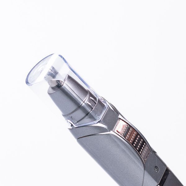 Триммер для носа и ушей Sokany SK-316 аккумуляторный с насадками и USB Серый SK316G фото