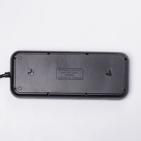 Сетевой фильтр удлинитель на 8 розеток с 3 USB 1 Type-C и кнопкой отключения F20U 2.8 м Черный HP-5-28 HP-5-28 фото