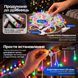 Вулична гірлянда бахрома 25 (м) 750 led світлодіодів зовнішня мультиколор білий дріт Garlando 25м 25MWML фото 3