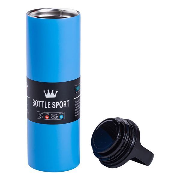 Термос металлический 500 мл Bottle Sport с вакуумной изоляцией синий HPGM5009BL HPGM5009BL фото