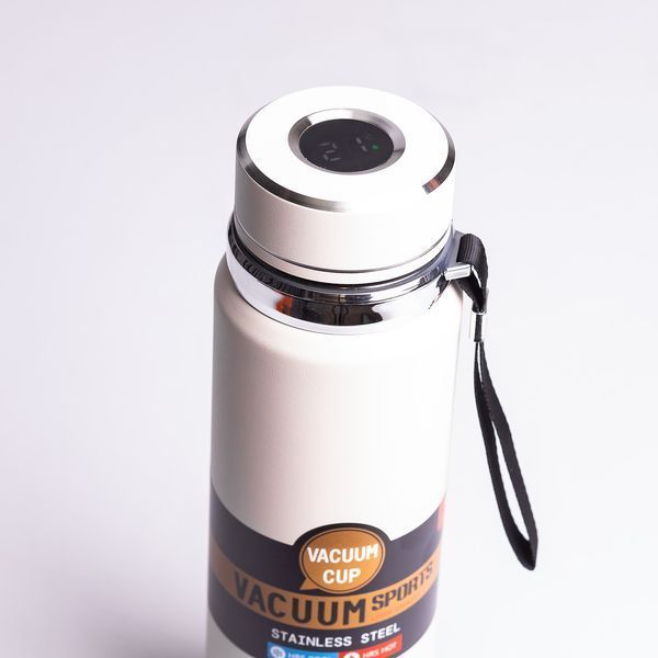 Термос Vacuum Sports с датчиком температуры 1 л белый HP-14-30W HP-14-30W фото