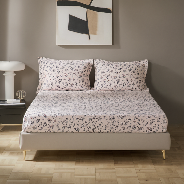 Комплект трикотажный простыня на резинке 160&times;200 см с наволочками blooms 004-105-16-48-3-7 004-105-16-48-3-7 фото