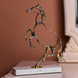 Декоративная фигурка Horse 28х8. 5х34 см металлическая Yiwu Сріблястий HP-7-8 фото 2