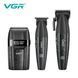 Комплект VGR 3 в 1 V-640 S3 , машинка для стрижения (clipper), триммер и электробритва (шейвер) V-640 фото 1