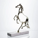 Декоративная фигурка Horse 28х8. 5х34 см металлическая Yiwu Сріблястий HP-7-8 фото 3