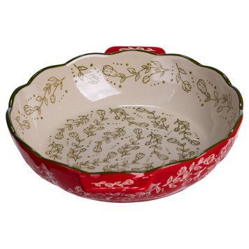Форма для запекания Vintage &Oslash;25 (см) круглая с ручками Красная HM04-07 HM04-07 фото