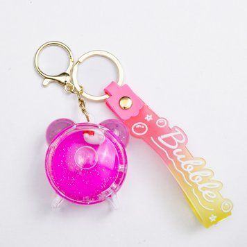 Детский брелок Hello Kitty Clock 4&times;4.5 (см) для ключей, на сумку и рюкзак HP-55-33CAT HP-55-33CAT фото