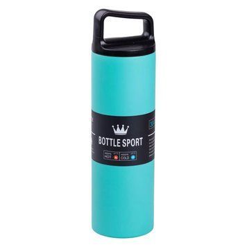 Термос металевий 500 мл Bottle Sport з вакуумною ізоляцією м'ятний HPGM5009M HPGM5009M фото