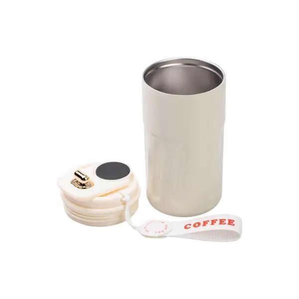 Термочашка Coffee з датчиком температури 500 мл біла HP-14-10W HP-14-10W фото