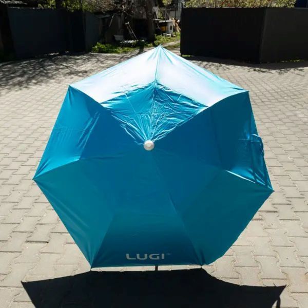 Зонт кемпинговый 150 см голубой прочный защита от дождя солнца HP-JW-2 HP-JW-2 фото