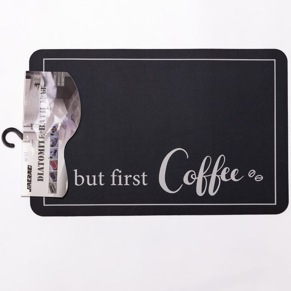 Коврик для кухни But first Coffee 58*38 см диатомитовый HP-42-43 HP-42-43 фото
