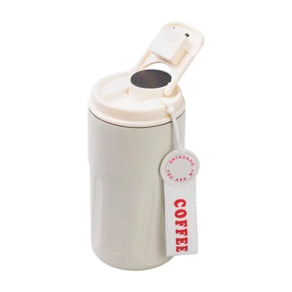 Термочашка Coffee з датчиком температури 500 мл біла HP-14-10W HP-14-10W фото