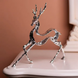 Декоративная фигурка Reindeer 30х8х29 см металлическая Yiwu Сріблястий HP-7-9 фото 2