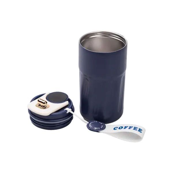 Термочашка Coffee з датчиком температури 500 мл синя HP-14-10BL HP-14-10BL фото