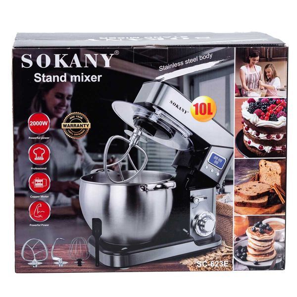 Миксер Sokany SC623E профессиональный 2000 Вт чаша на 10 л SC623E фото