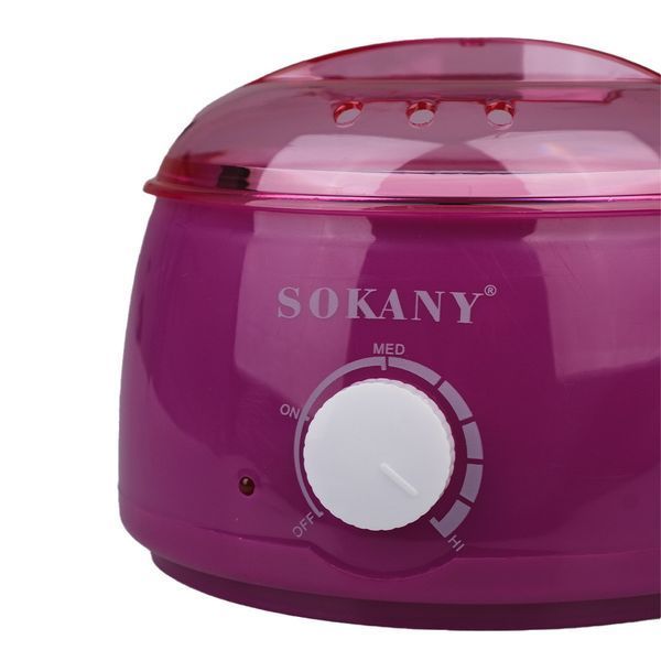 Воскоплав SOKANY баночний з терморегулятором 500 мл фіолетовий SK117V SK117V фото