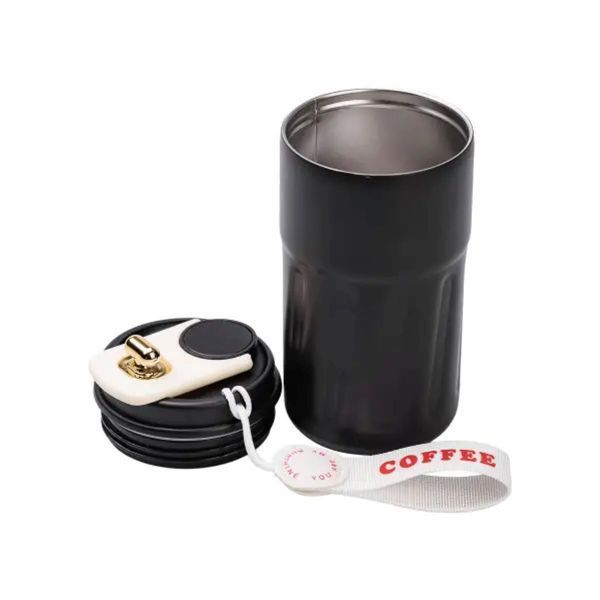 Термочашка Coffee з датчиком температури 500 мл чорна HP-14-10B HP-14-10B фото