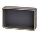 Салфетница на стол из эко-кожи 25 х 15. 5 х 5 см Серый TS Kitchen Сірий HP9900G фото 5