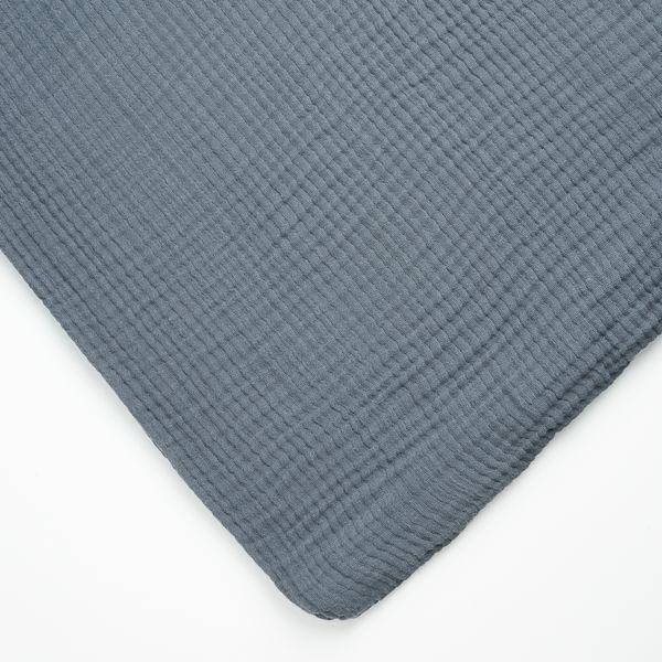 Пододеяльник сатори 160x220 см муслин 100% хлопок облачный серый BL-DC-19 CLOUDY GRAY фото