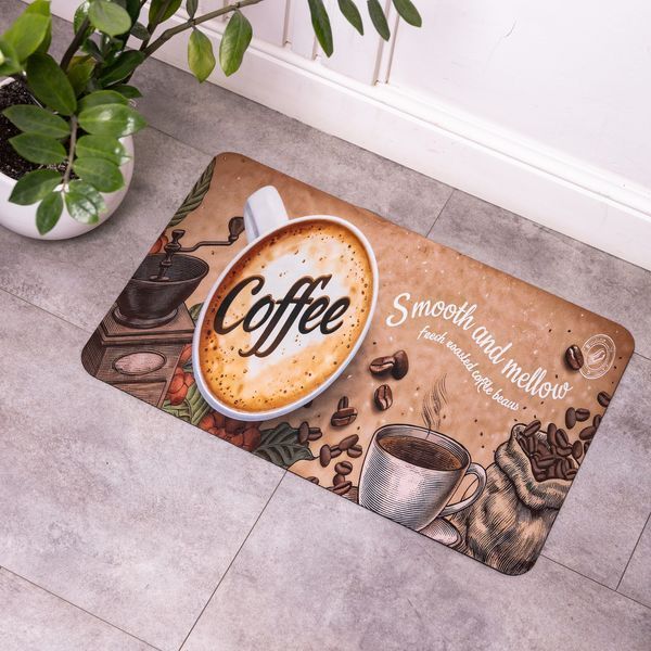 Килимок для кухні Coffee House 58*38 см діатомітовий HP-42-46 HP-42-46 фото