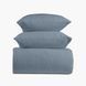 Пододеяльник сатори 160x220 см муслин 100% хлопок облачный серый BL-DC-19 CLOUDY GRAY фото 2