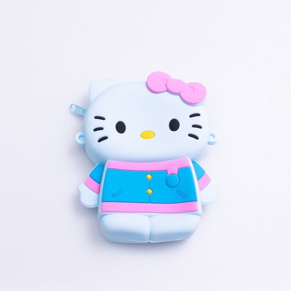 Детская силиконовая сумочка Hello Kitty 13*10*3 см HP-55-1BL HP-55-1BL фото