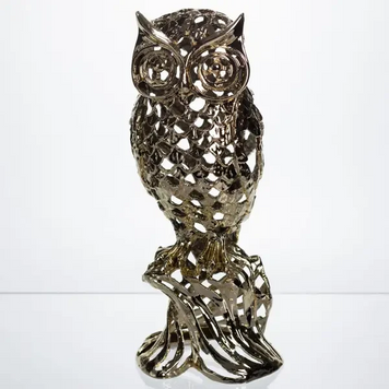 Декоративная фигурка Eagle-owl 12х11х28 см металлическая HP-7-15 HP-7-15 фото