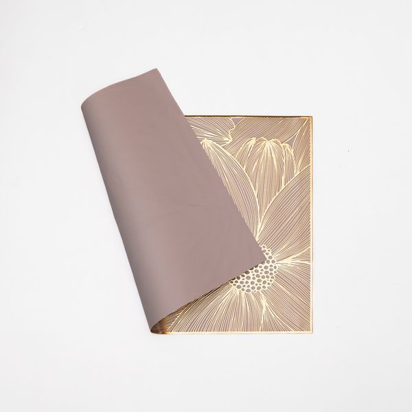 Салфетка сервировочная на стол 45&times;30 см прямоугольная Yiwu HP-35-12GOLD фото