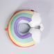 Подушка для шеи Rainbow U-образная, розовый Yiwu Рожевий HP-56-13P фото 3