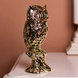 Декоративная фигурка Eagle-owl 12х11х28 см металлическая Yiwu Сріблястий HP-7-15 фото 2