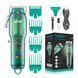 Професійна машинка для стрижки VGR Professional Clipper Transparent Green V-660 VEN660 фото 6
