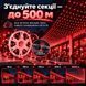 Уличная гирлянда-нить на бобине 50 м, 500 LED, для наружного использования, красный свет, чёрный провод 117gua фото