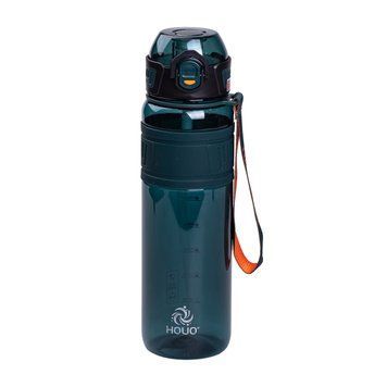 Пляшка для води Houo спортивна 1 літр з фліп кришкою темно-зелена HP-14-33GR HP-14-33GR фото