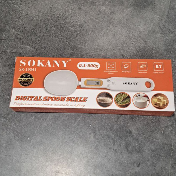Электронная мерная ложка с дисплеем и весами Sokany SK-19041 SK-19041 фото