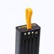 Повербанк SmartX Fast Charge Power Bank 20000mAh внешний аккумулятор 4 встроенных кабеля X-101 X101 фото 5
