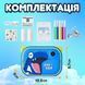 Фотоапарат дитячий камера миттєвого друку Динозавр Full HD Синій UR190BL UR190BL фото 5