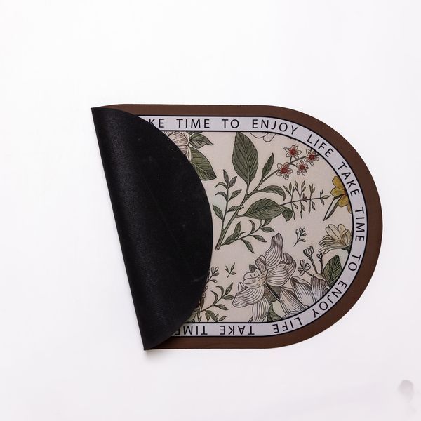 Килимок діатомітовий Floral Oval 58*38 см універсальний овальний HP-42-50 HP-42-50 фото