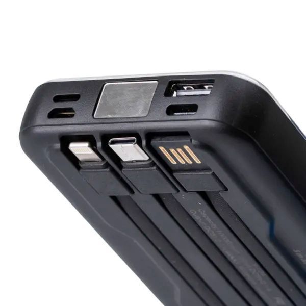 Повербанк с беспроводной зарядкой 10000mah 3 шнура в комплекте X104 X104 фото